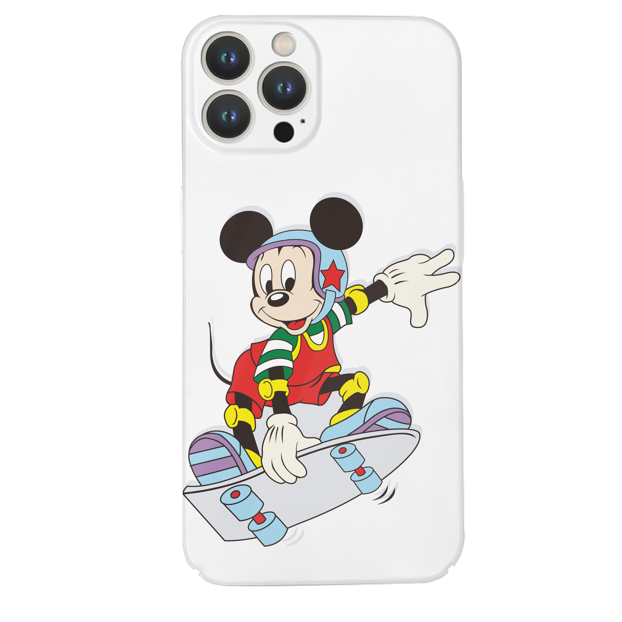 （画像用） ミッキーマウス Mickey Mouse 【iPhone 14シリーズ対応】ハードケース